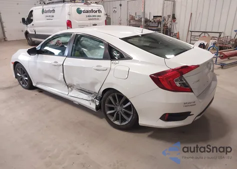 2020 Honda Civic Ex from USA, damaged, VIN 19XFC1F35LE209142